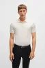 Boss Structured-Cotton Polo Shirt With Solid Trims  50518563 131 sold by J&Z Couture