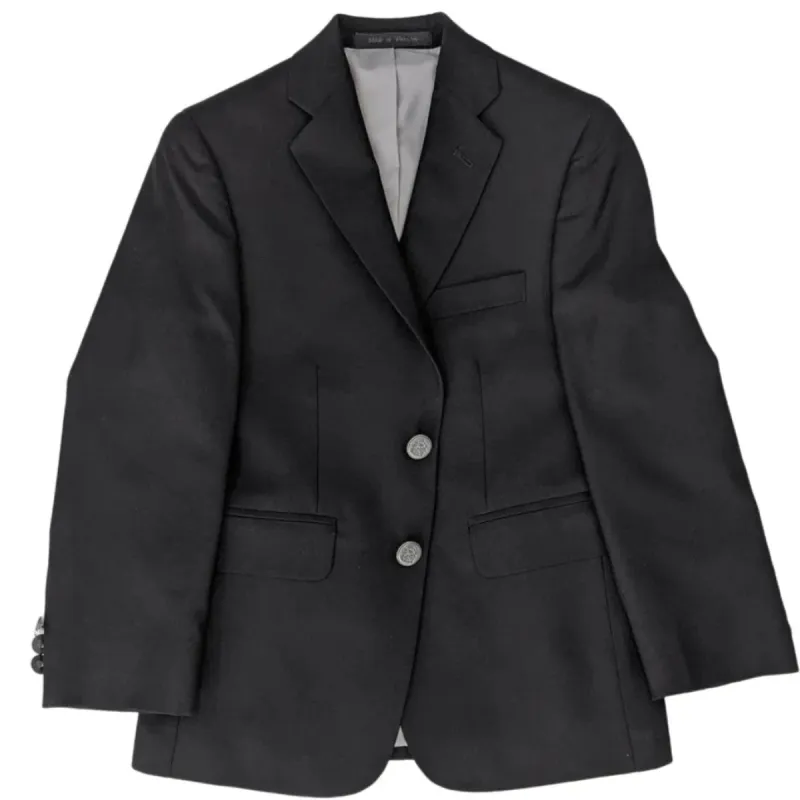 Andrew Marc Boys' Classic Black Blazer  BCRL1MQW0000 Black sold by J&Z Couture