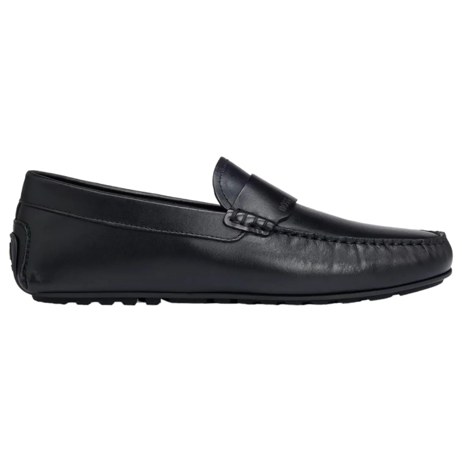 Boss Nappa-Leather Driver Moccasins With Embossed Logo 50511703-001 sold by J&Z Couture product image thumbnail 3