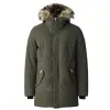 EDWARD 2-in-1 Down Parka With Hooded Bib And Natural Fur For Men Edward-F Carbon sold by J&Z Couture