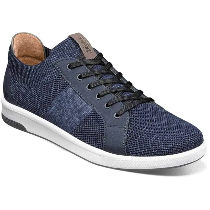 Florsheim Men's Crossover Knit Lace To Toe Sneaker in Navy  14313-410 made by Florsheim