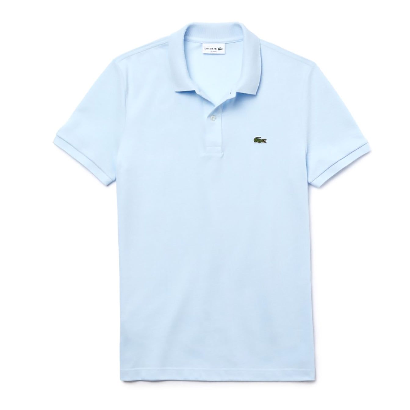 Lacoste Men's Slim Fit Petit Piqué Polo - Rill Light Blue sold by J&Z Couture
