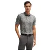 Boss C-Penrose 45 Mercerized-Cotton Slim-Fit Polo Shirt With Houndstooth Jacquard 50518875 041 sold by J&Z Couture
