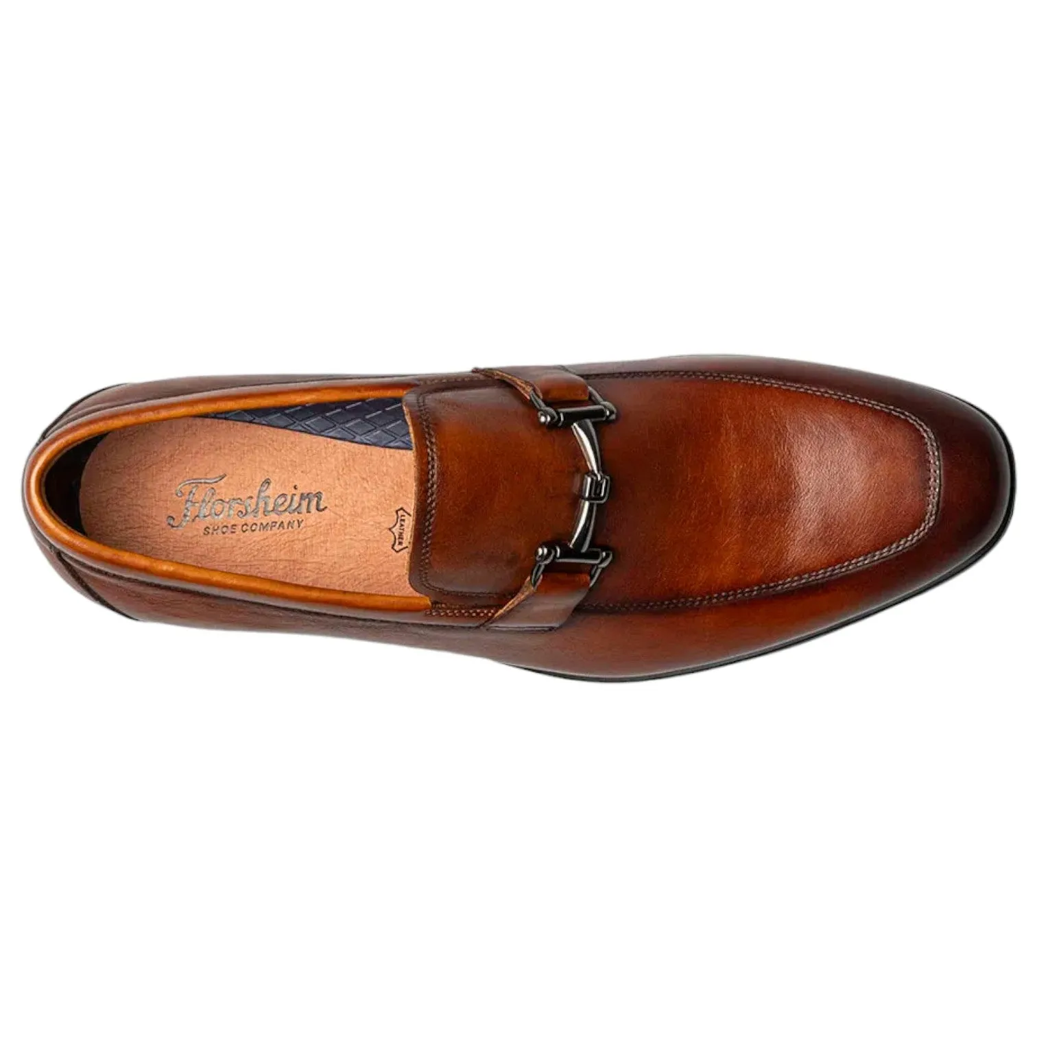 Florsheim Zaffiro Mt Bit Cognac Men's Dress Shoes 15209-221 sold by J&Z Couture product image thumbnail 3