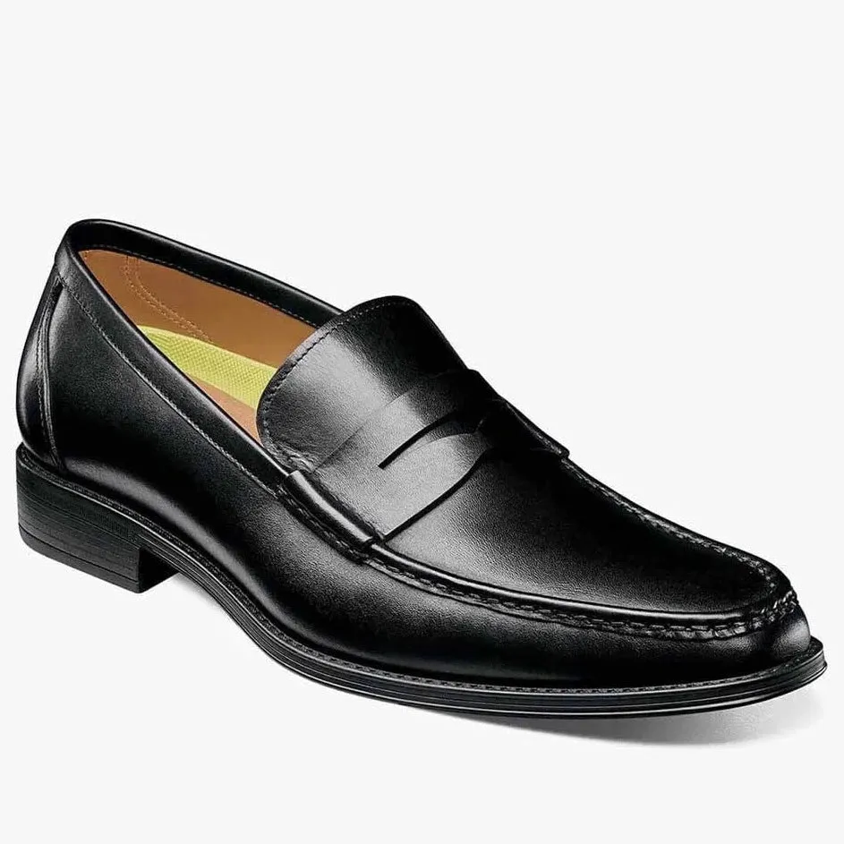Florsheim Amelio Penny Loafer 14246-005 Black sold by J&Z Couture