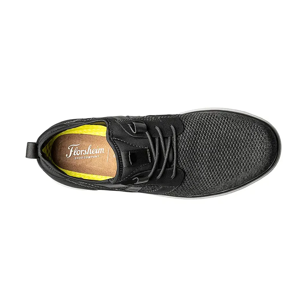 Florsheim Men's Venture Knit Plain Toe Lace Up Sneaker-Black 14315-001 sold by J&Z Couture product image thumbnail 3