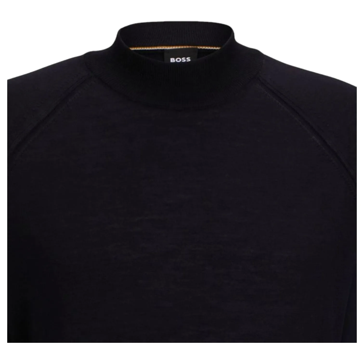 BOSS Mock-Neck Sweater - Dark Blue 50506011 404 sold by J&Z Couture product image thumbnail 3