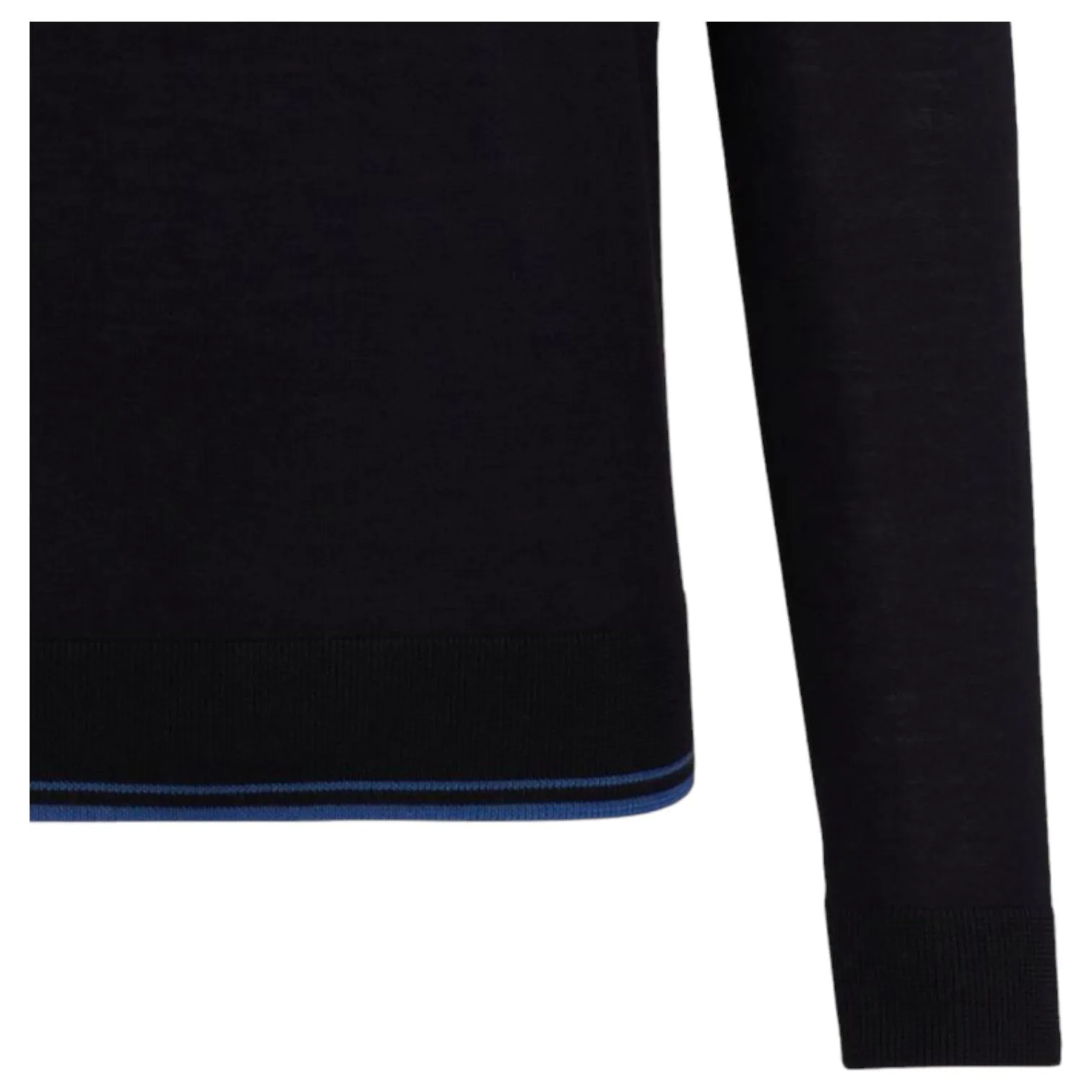 BOSS Mock-Neck Sweater - Dark Blue 50506011 404 sold by J&Z Couture product image thumbnail 2