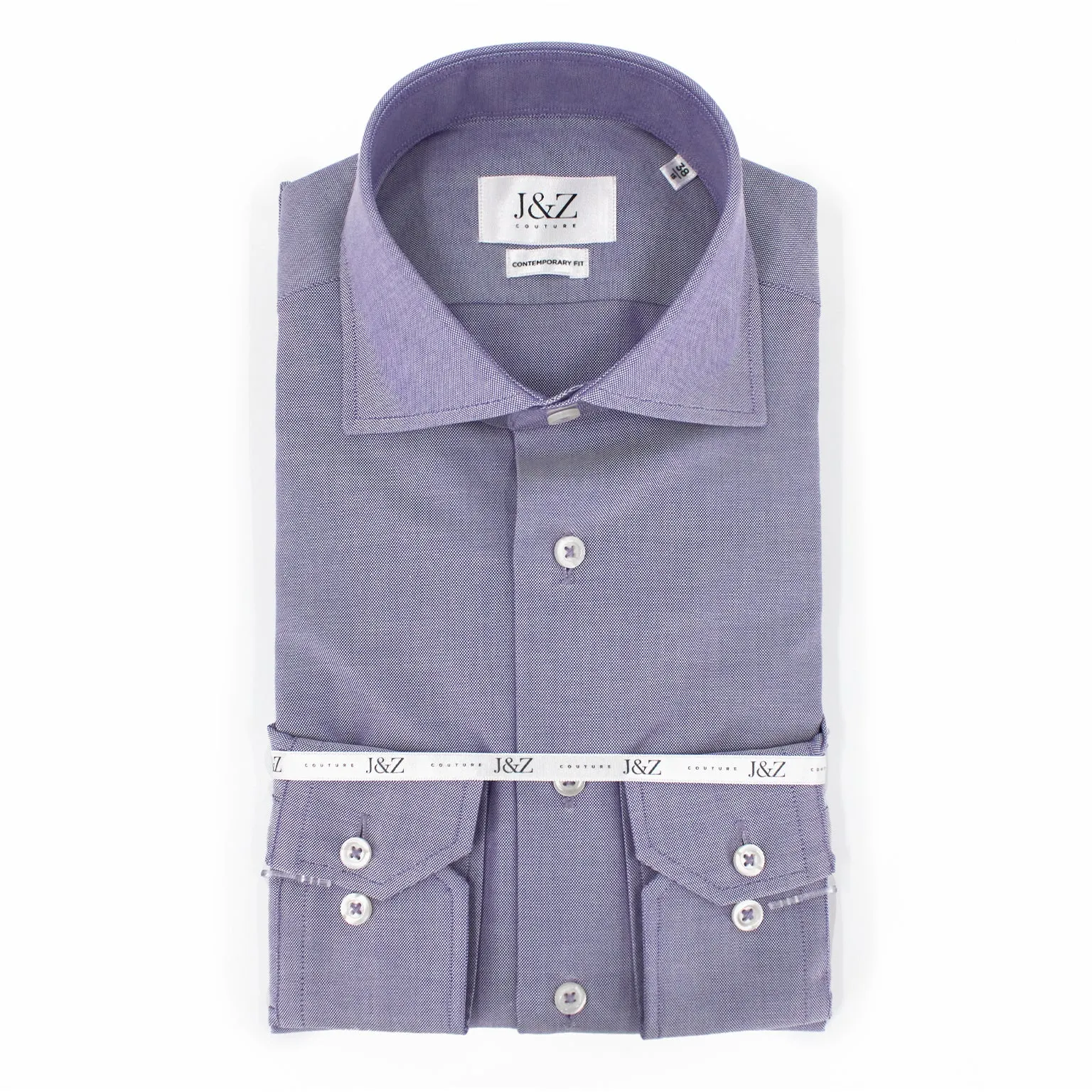 J&Z Couture Button Down Dress Shirt, Oxford 75 (100% Cotton) sold by J&Z Couture