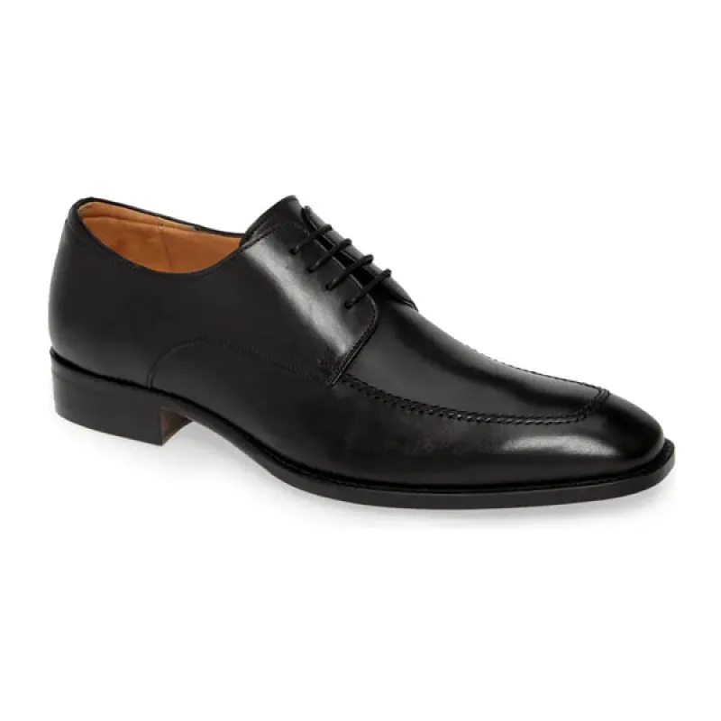 Mezlan Men's Coventry Moc Toe Derby Shoe  9204 Black sold by J&Z Couture