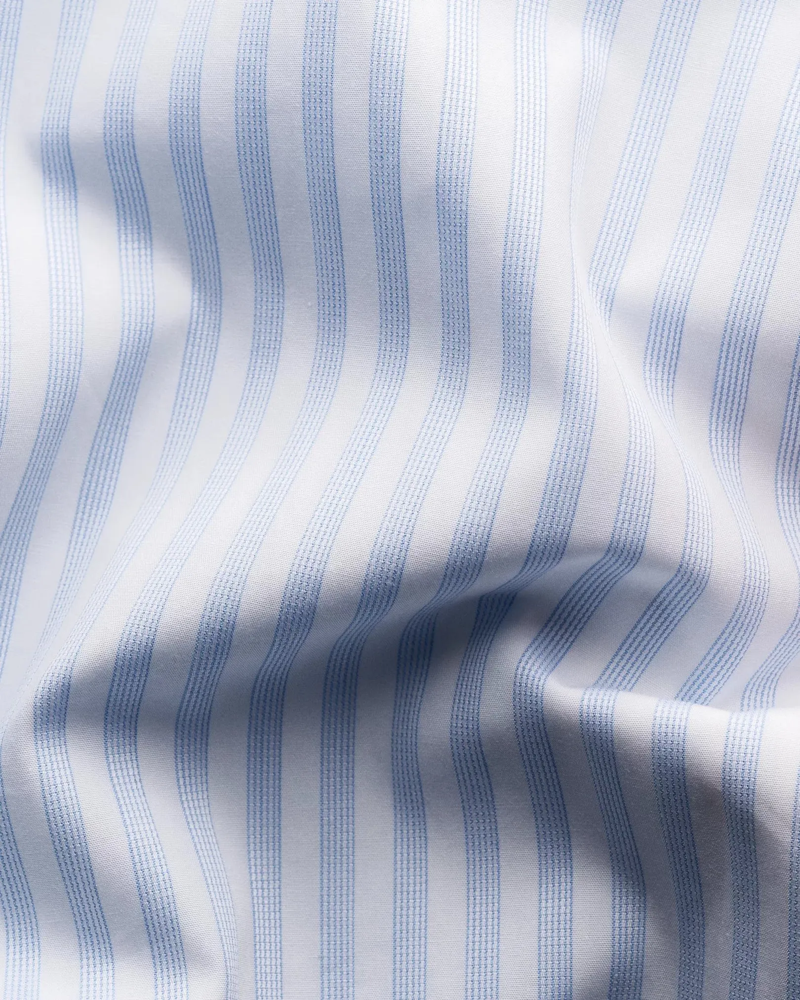 Eton Light Blue Striped Fine Piqué Slim Shirt 100010293 01 sold by J&Z Couture product image thumbnail 3