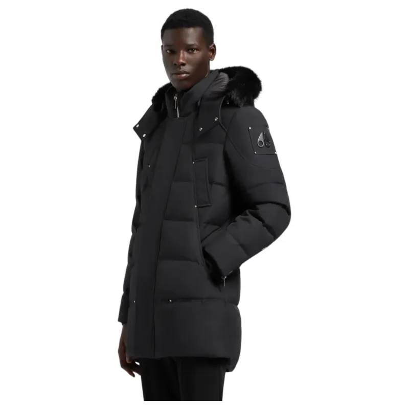 Moose Knuckles Cloud Shearling Parka  M34MP221S 305 Black sold by J&Z Couture