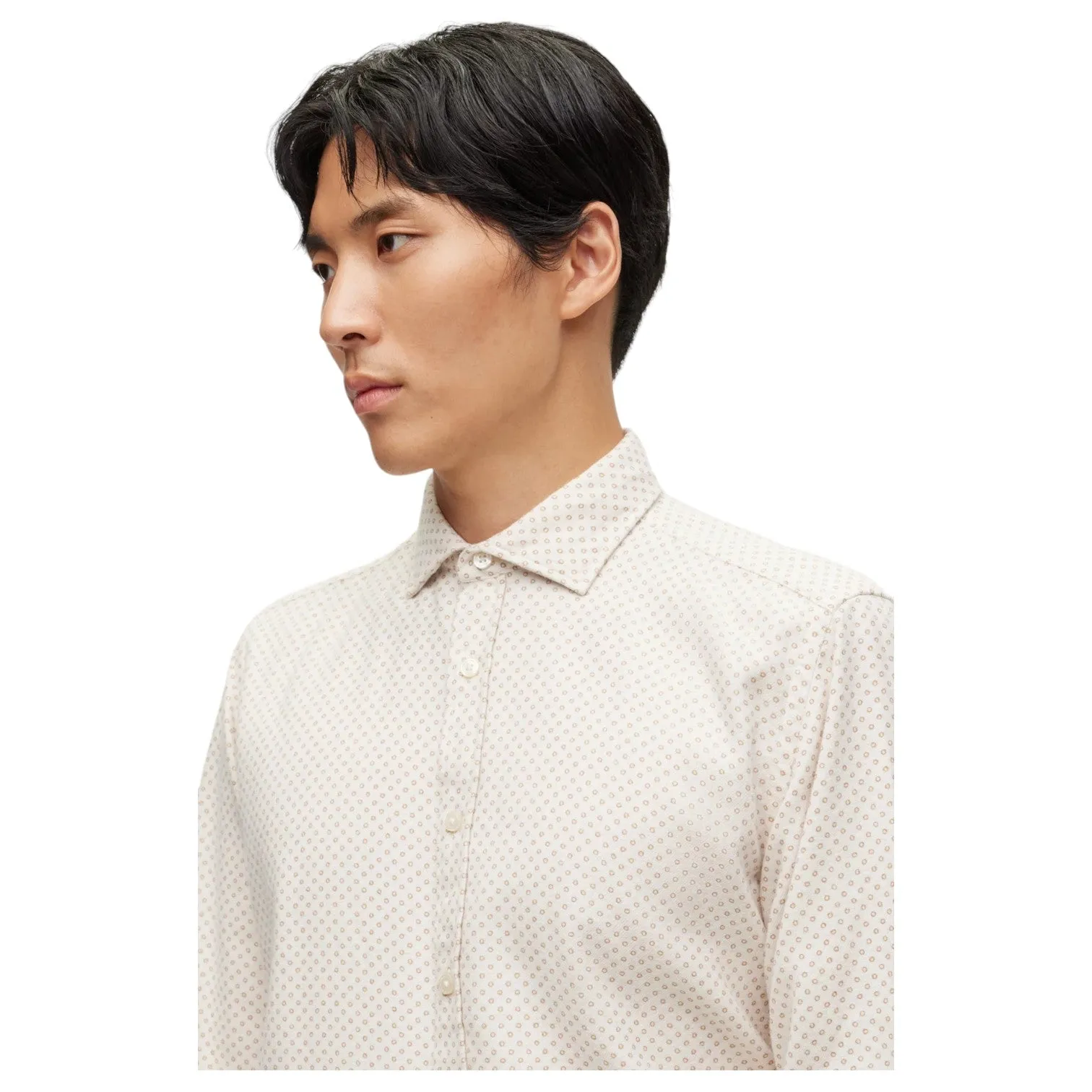 REGULAR-FIT SHIRT IN PRINTED COTTON WITH SPREAD COLLAR 50503033-260 sold by J&Z Couture product image thumbnail 2