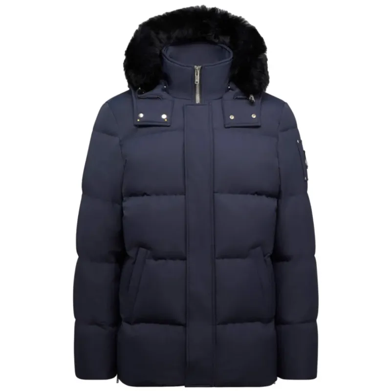 Moose Knuckles Cloud 3Q Neoshear Navy/Black M32MJ178S-546 sold by J&Z Couture