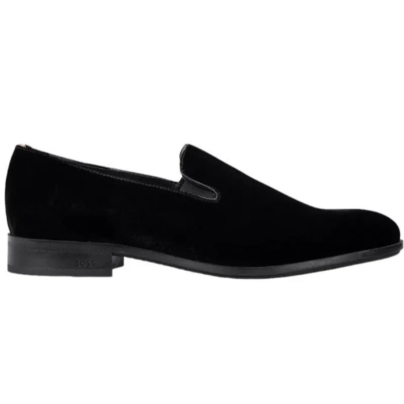 BOSS Men's Colby Velvet Dress Loafers  50511194-001 made by Hugo Boss