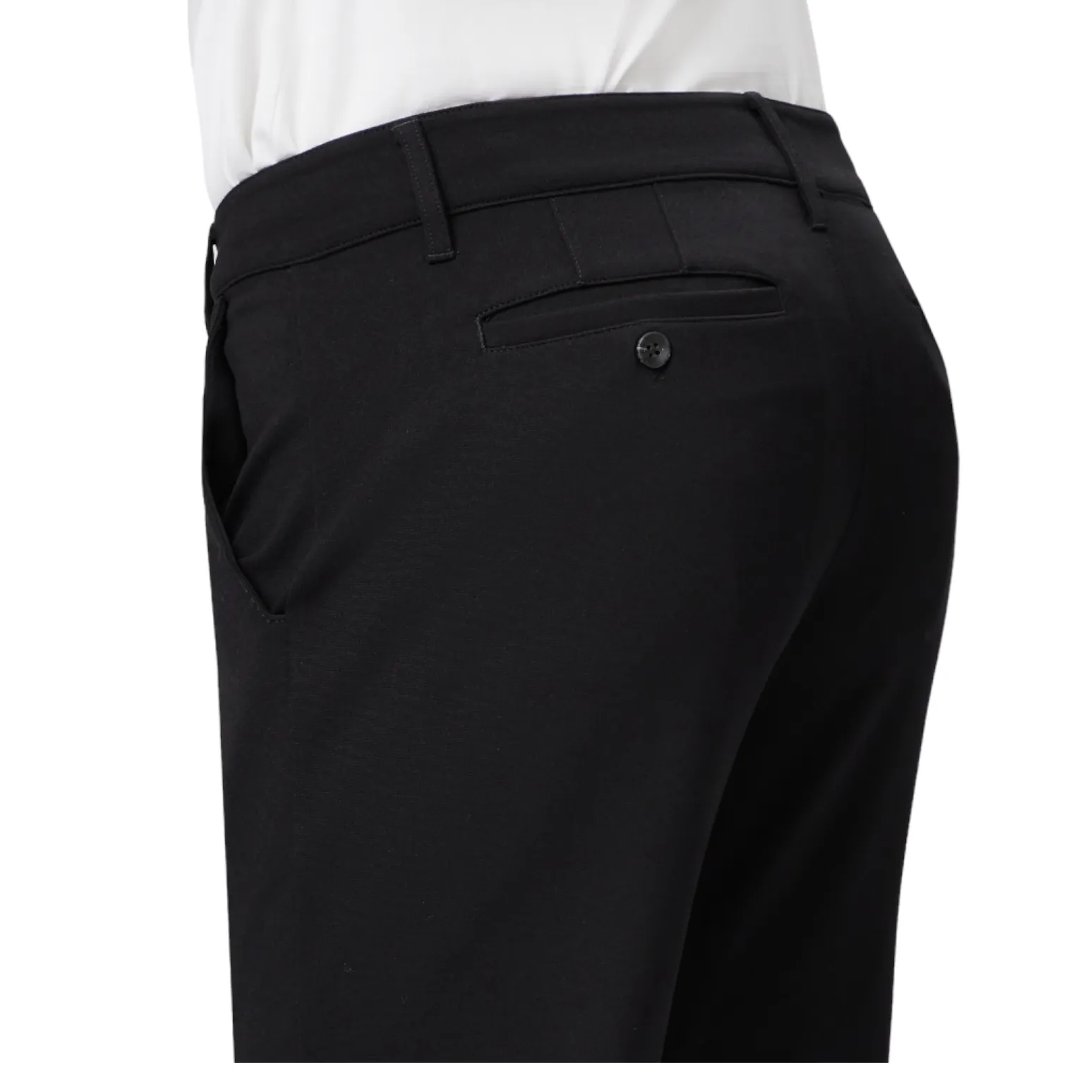PAIGE Stafford Trouser In Black M807374-W1086 sold by J&Z Couture product image thumbnail 3