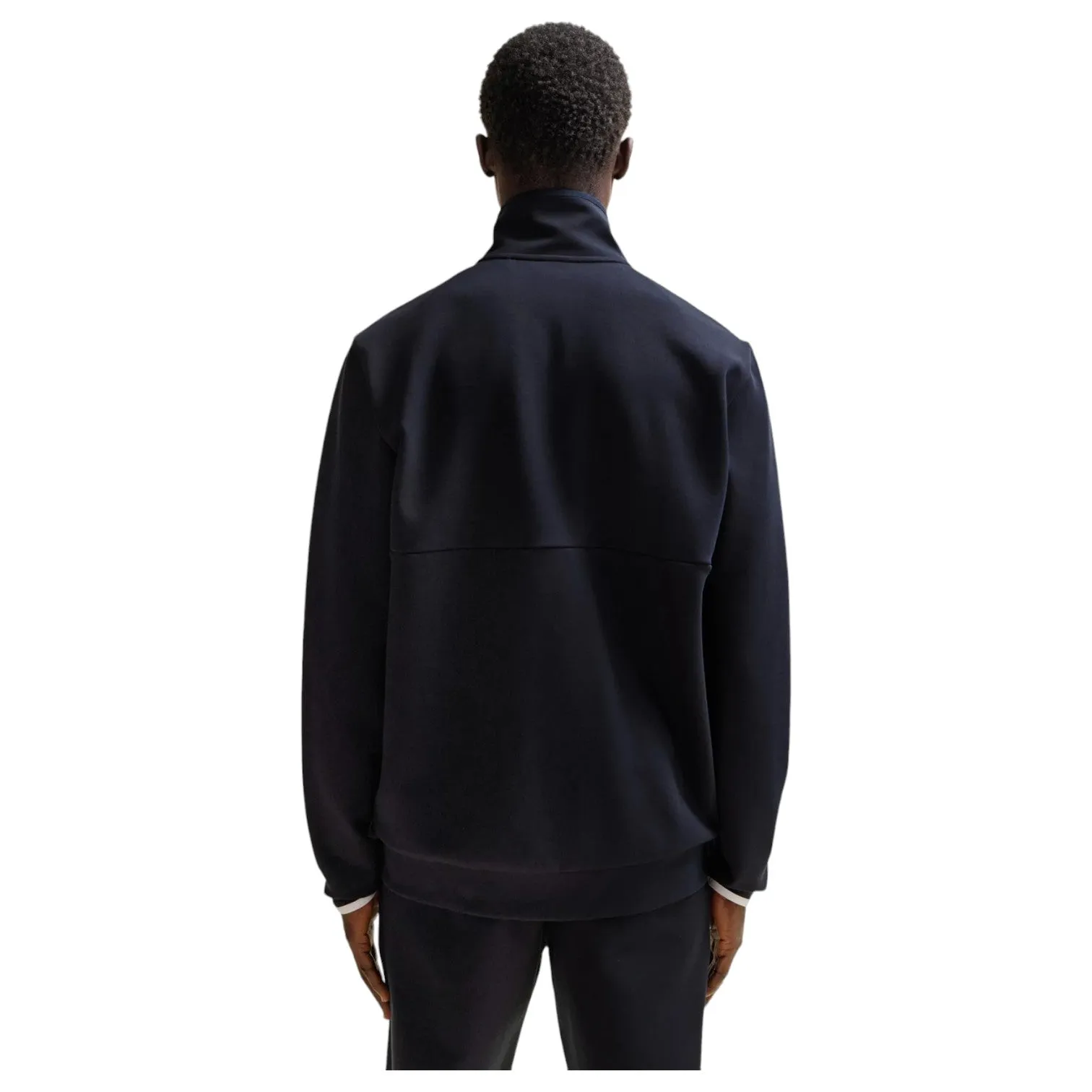 BOSS Zip-Up Sweat Set With Logo Print In Dark Blue 50504730 402 sold by J&Z Couture product image thumbnail 5