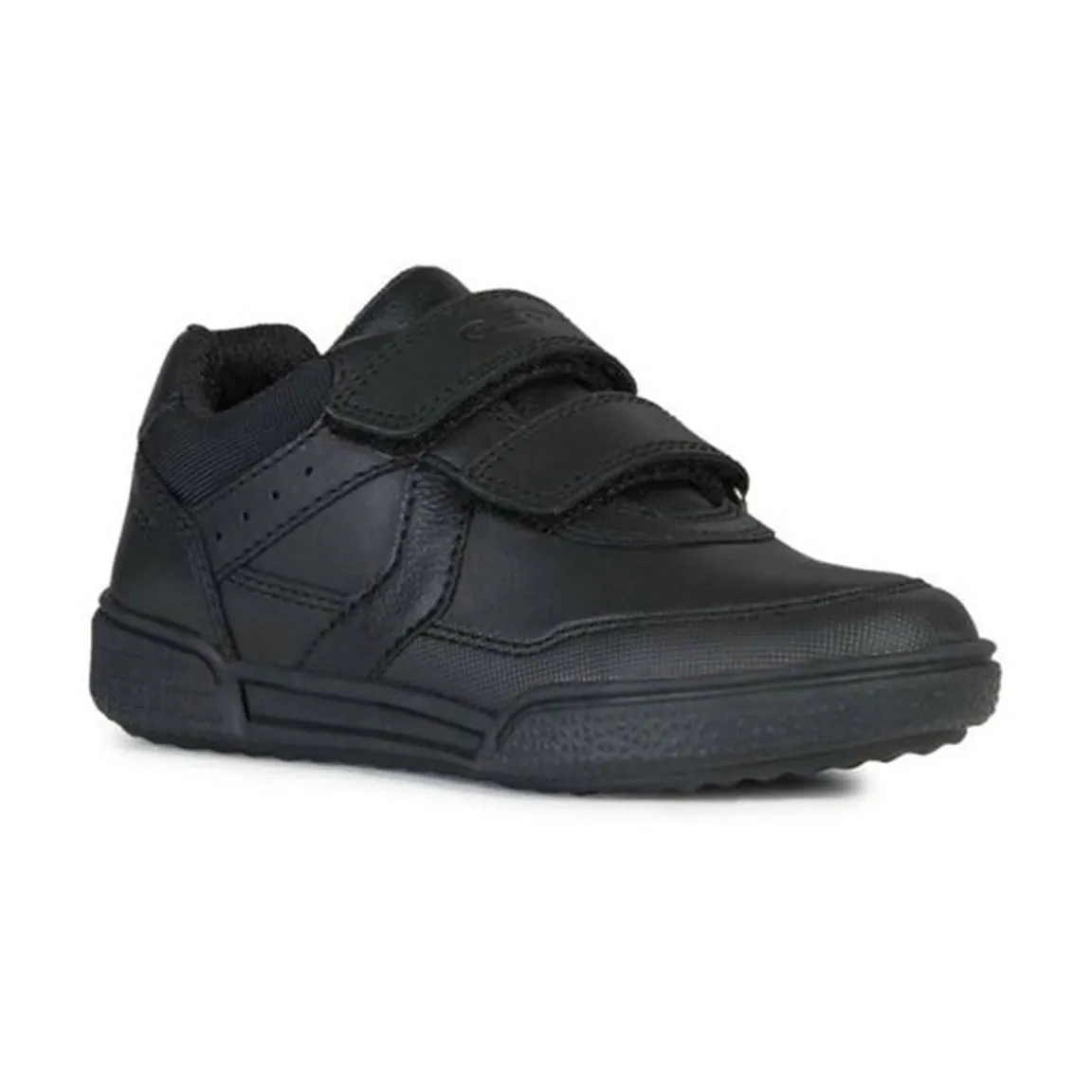Geox Boys' Poseido Boy Sneaker in Black J02BCA-043ME sold by J&Z Couture