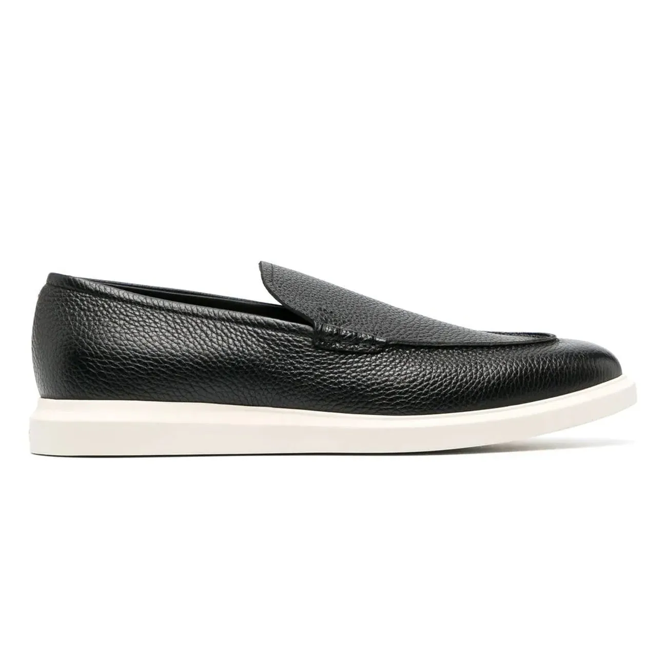 BOSS Men's Grained-Leather Loafers with Rubber Sole 50484884-001 sold by J&Z Couture product image thumbnail 2