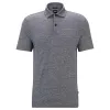 Boss Regular-Fit Polo Shirt In Cotton And Linen 50511600 404 sold by J&Z Couture