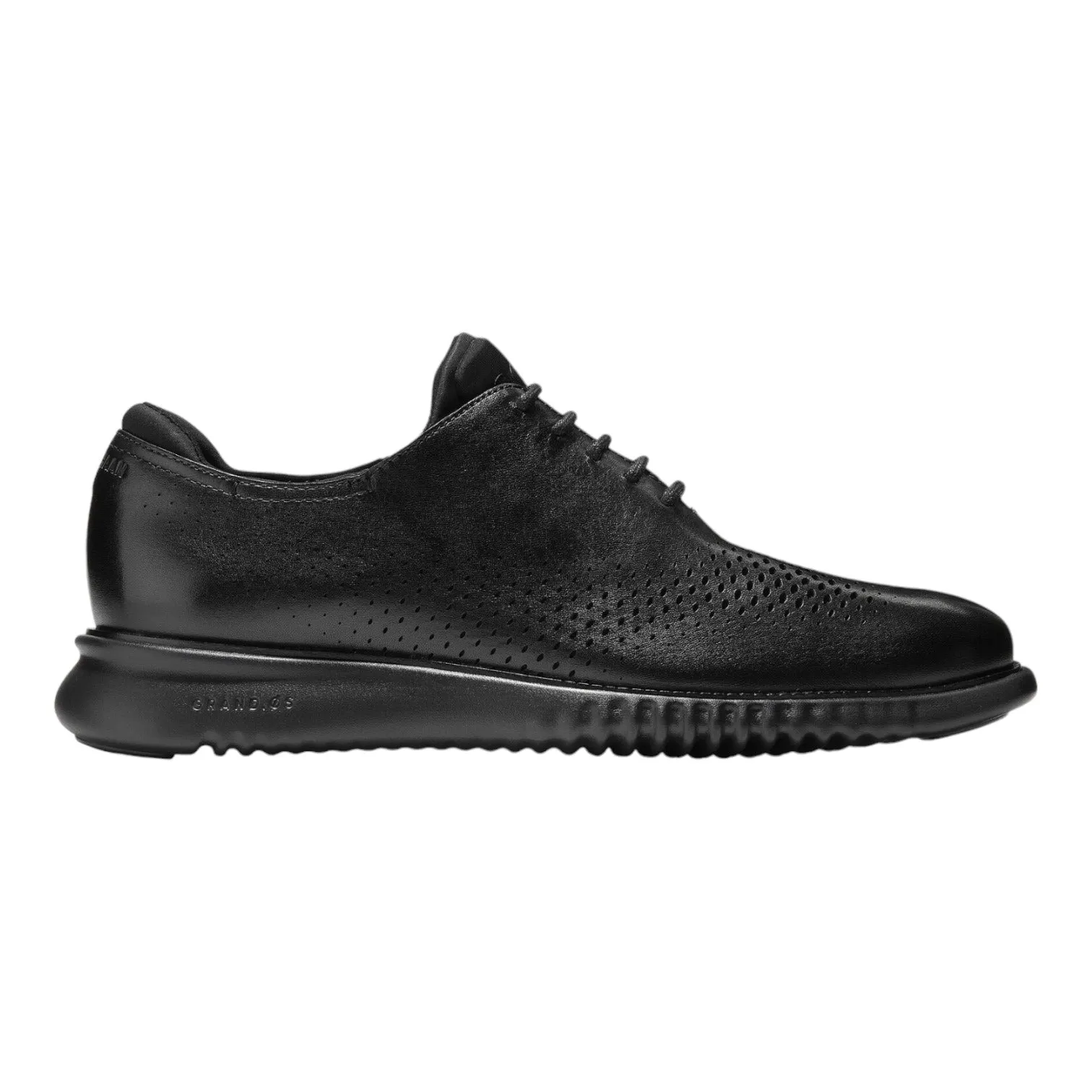 Men's 2.ZERØGRAND Laser Wingtip Oxfords C23832 BLK LTHR sold by J&Z Couture product image thumbnail 3