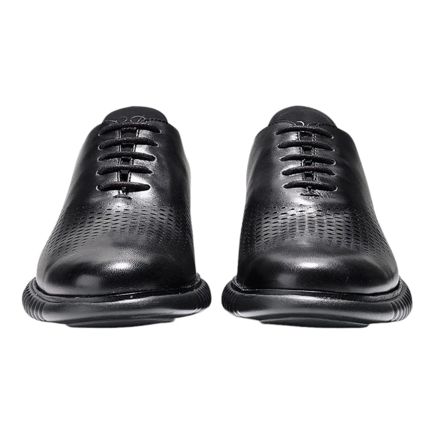 Men's 2.ZERØGRAND Laser Wingtip Oxfords C23832 BLK LTHR sold by J&Z Couture product image thumbnail 2