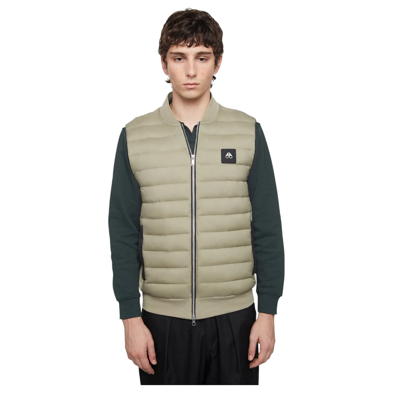 Moose Knuckles Air Down Explorer Puffer Vest M14MV456-1404 Sage sold by J&Z Couture product image thumbnail 4