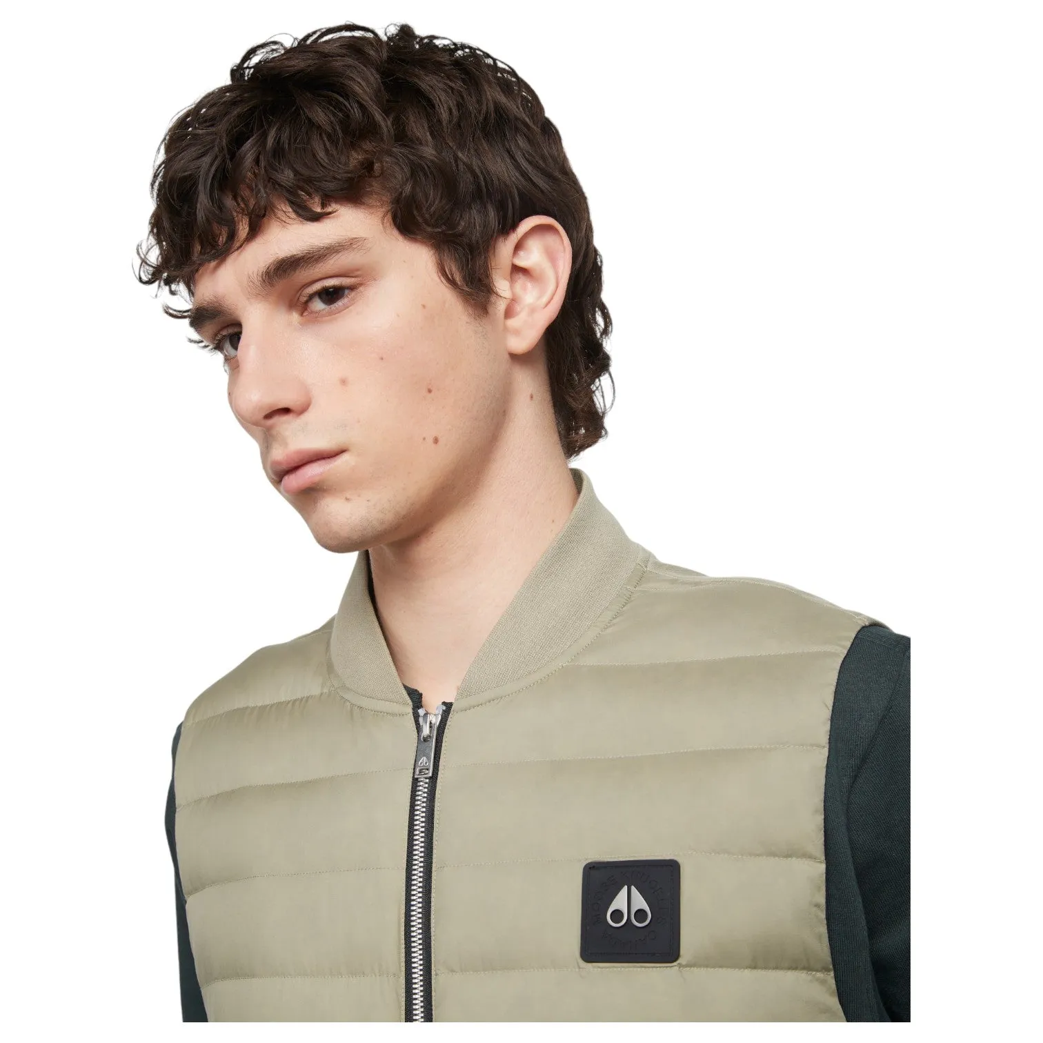 Moose Knuckles Air Down Explorer Puffer Vest M14MV456-1404 Sage sold by J&Z Couture product image thumbnail 3