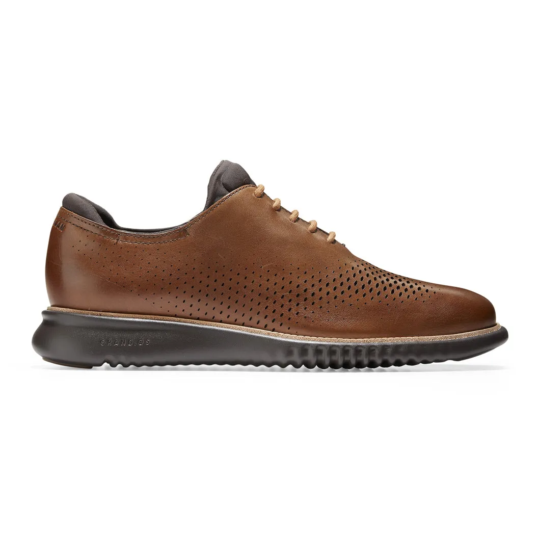 2.ZERØGRAND Zerogrand Lined Laser Wingtip Oxford sold by J&Z Couture product image thumbnail 4