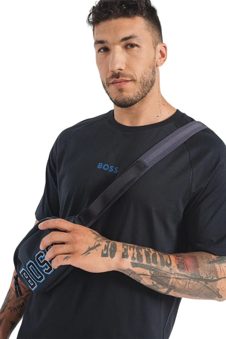 BOSS Men's Cotton-Jersey T-Shirt with Artwork and Logos 50483759-420 sold by J&Z Couture product image thumbnail 2