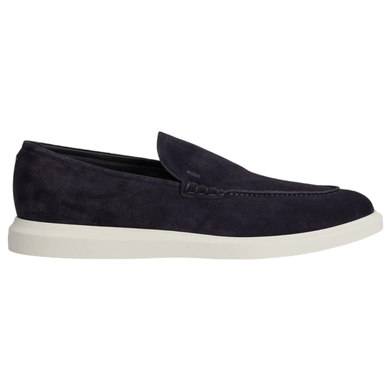 Boss Dark Blue Loafers With Rubberized Outsole 50517007-401 sold by J&Z Couture product image thumbnail 3