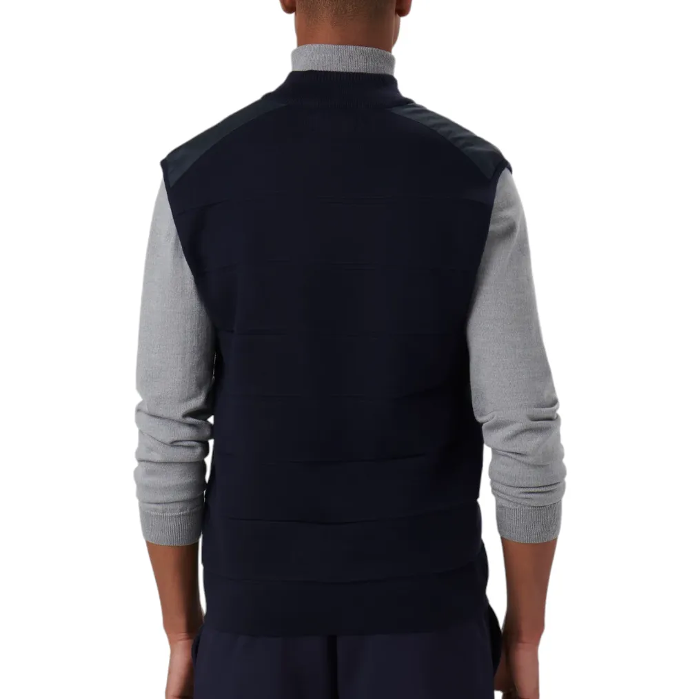 Bugatchi Sweater Vest CH201V1 Caviar sold by J&Z Couture product image thumbnail 4