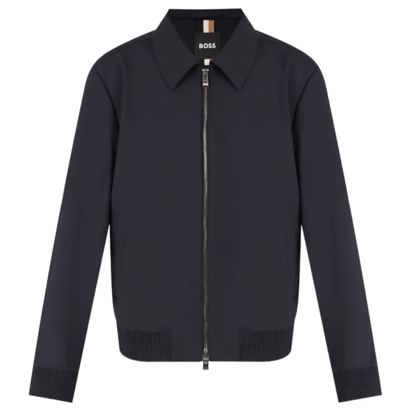 BOSS C Hanry Wing Casual Jacket In Navy  50521746 404 Navy sold by J&Z Couture