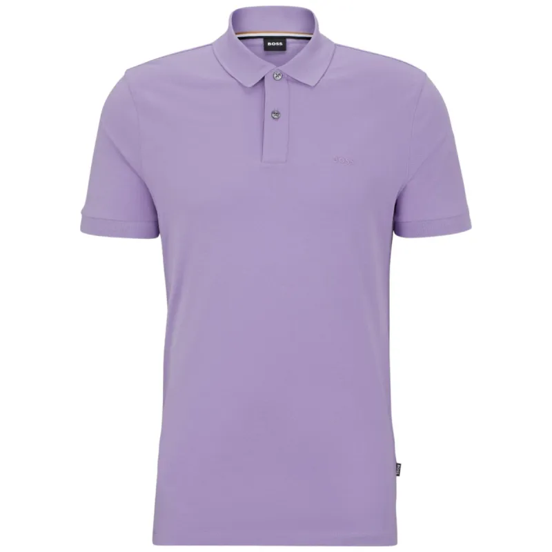 BOSS Pallas Light Purple Polo  50468301 544 sold by J&Z Couture