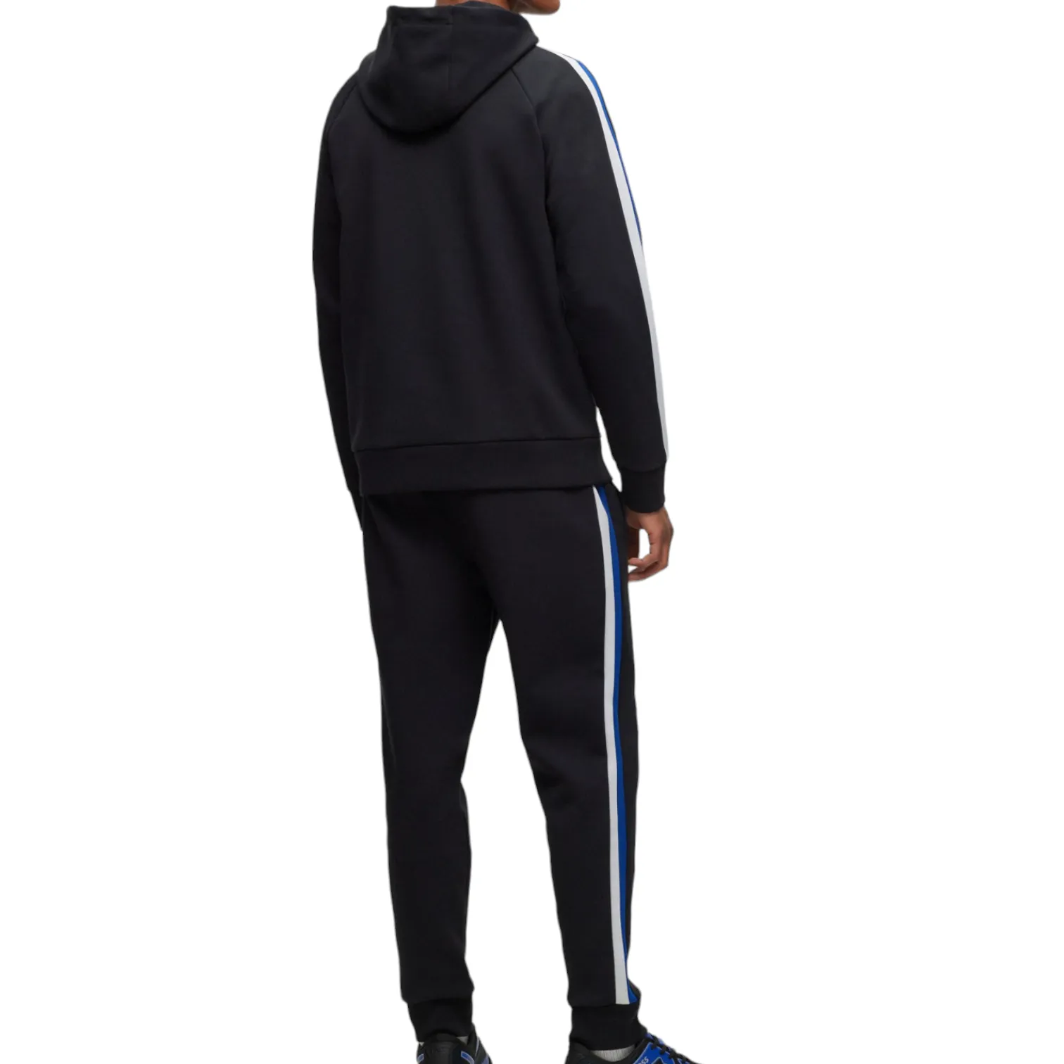 BOSS Cotton Blend Regular-Fit Track Suit with Striped Tape 50494092-001 sold by J&Z Couture product image thumbnail 4