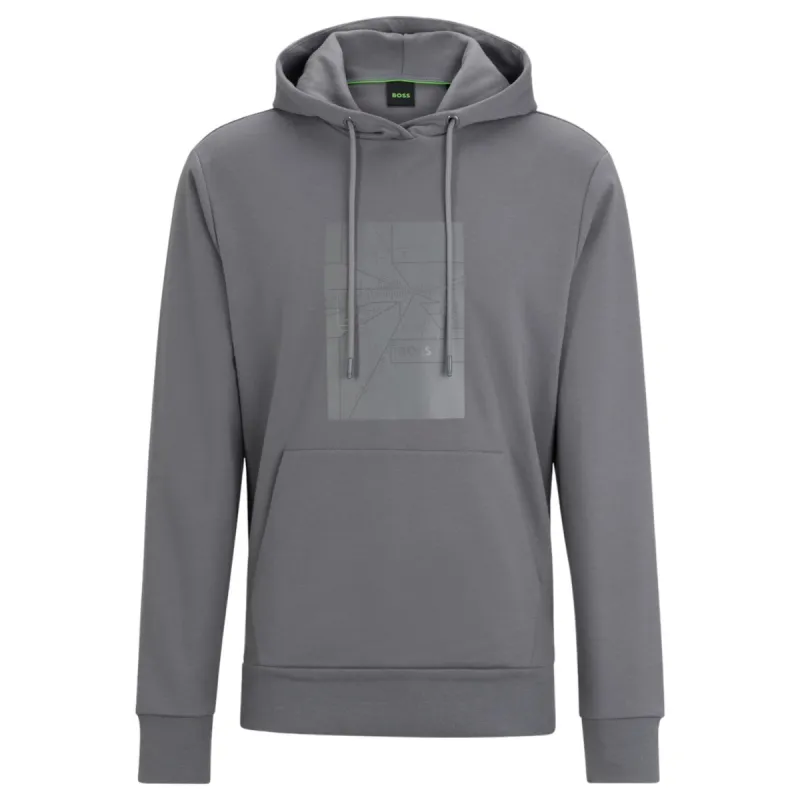 Regular-Fit Hoodie With Seasonal Artwork 50509760 036 sold by J&Z Couture