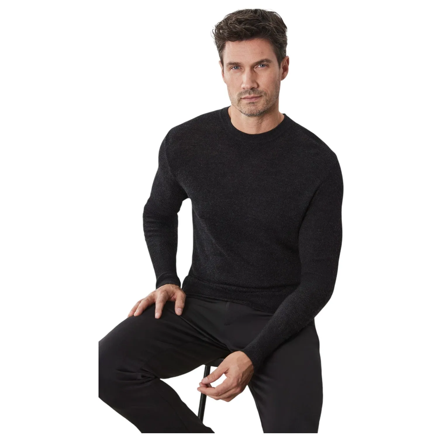 Robert Barakett Watertown Long-Sleeve Crew Neck Sweater RB41569 sold by J&Z Couture product image thumbnail 3