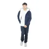 Moose Knuckles Blue Classic Bunny Hoodie M31MS600 349 Navy sold by J&Z Couture