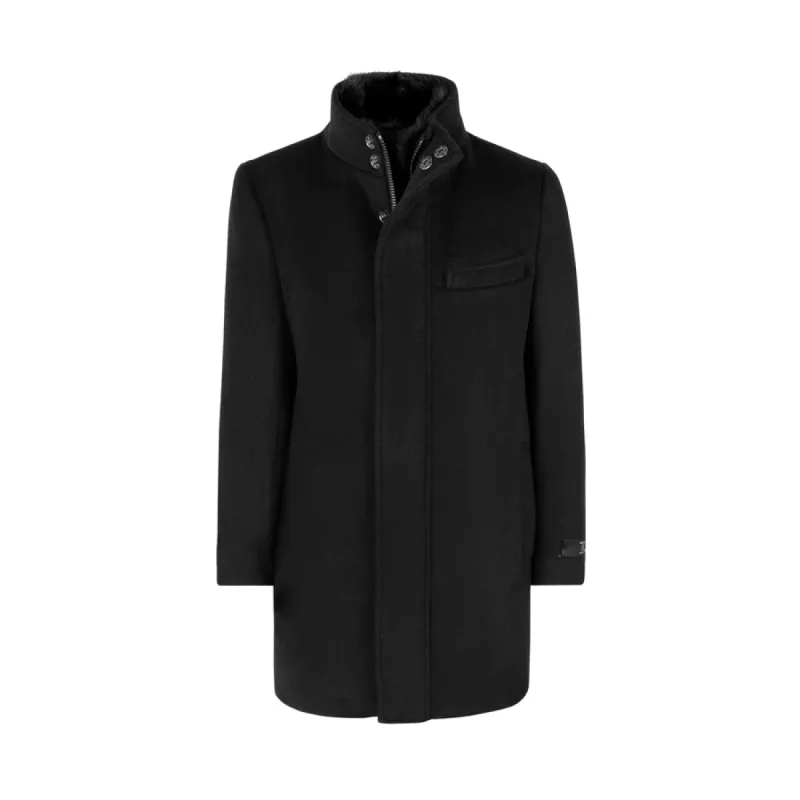 LINCOLN-Men's Black Slim Down Coat 12039-1 sold by J&Z Couture