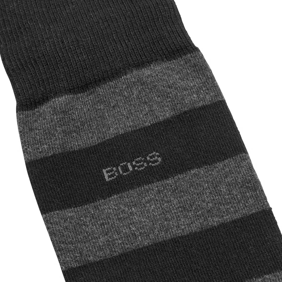 BOSS Men's Two-Pack of Socks in a Cotton Blend sold by J&Z Couture product image thumbnail 3