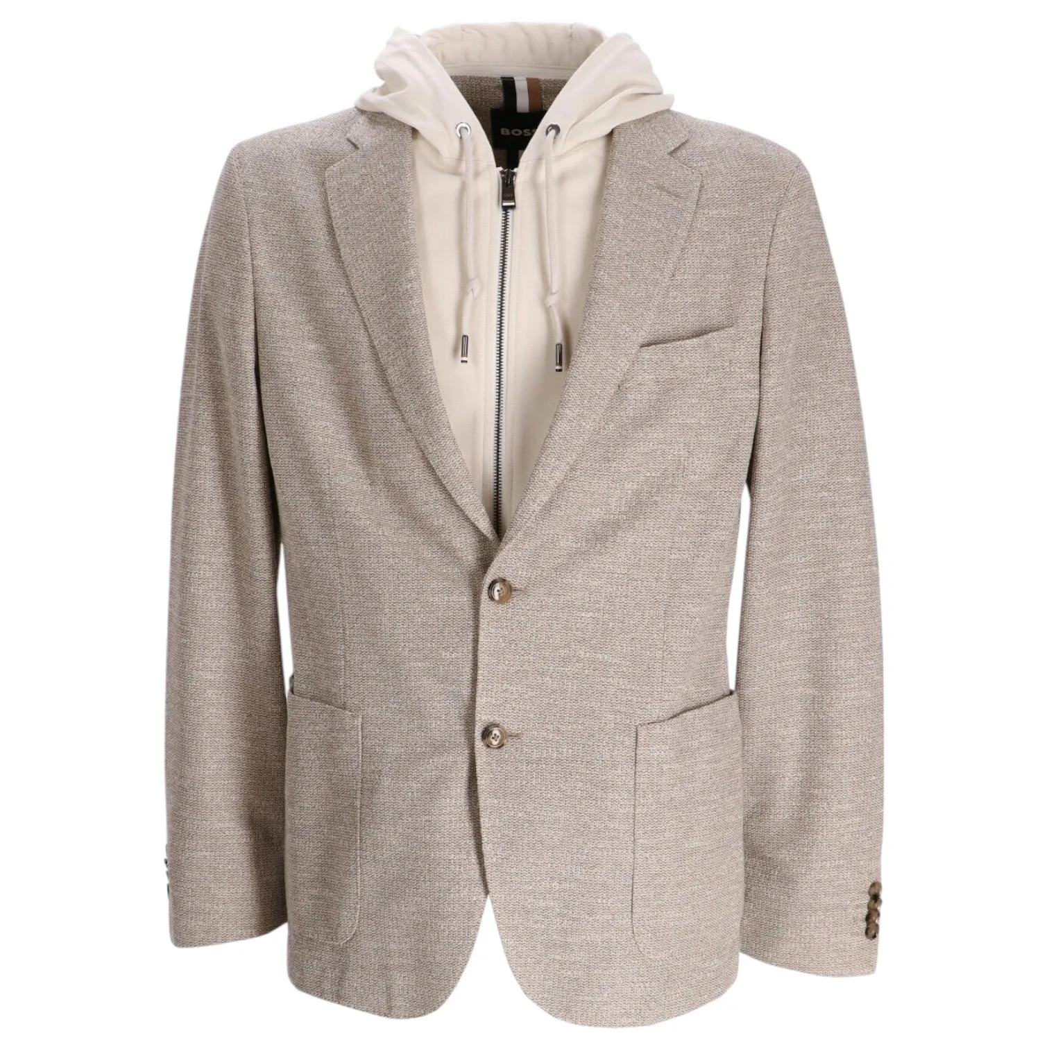 Boss C-Hanry-J-Hoddie In Beige 50535007-275 sold by J&Z Couture