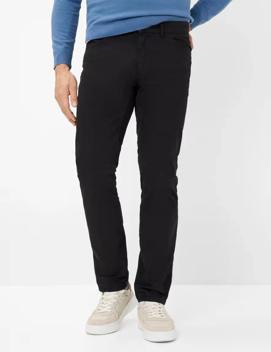 Brax Style Chuck Mordern Fit Pants In Black  863808/02 Black sold by J&Z Couture product image thumbnail 3