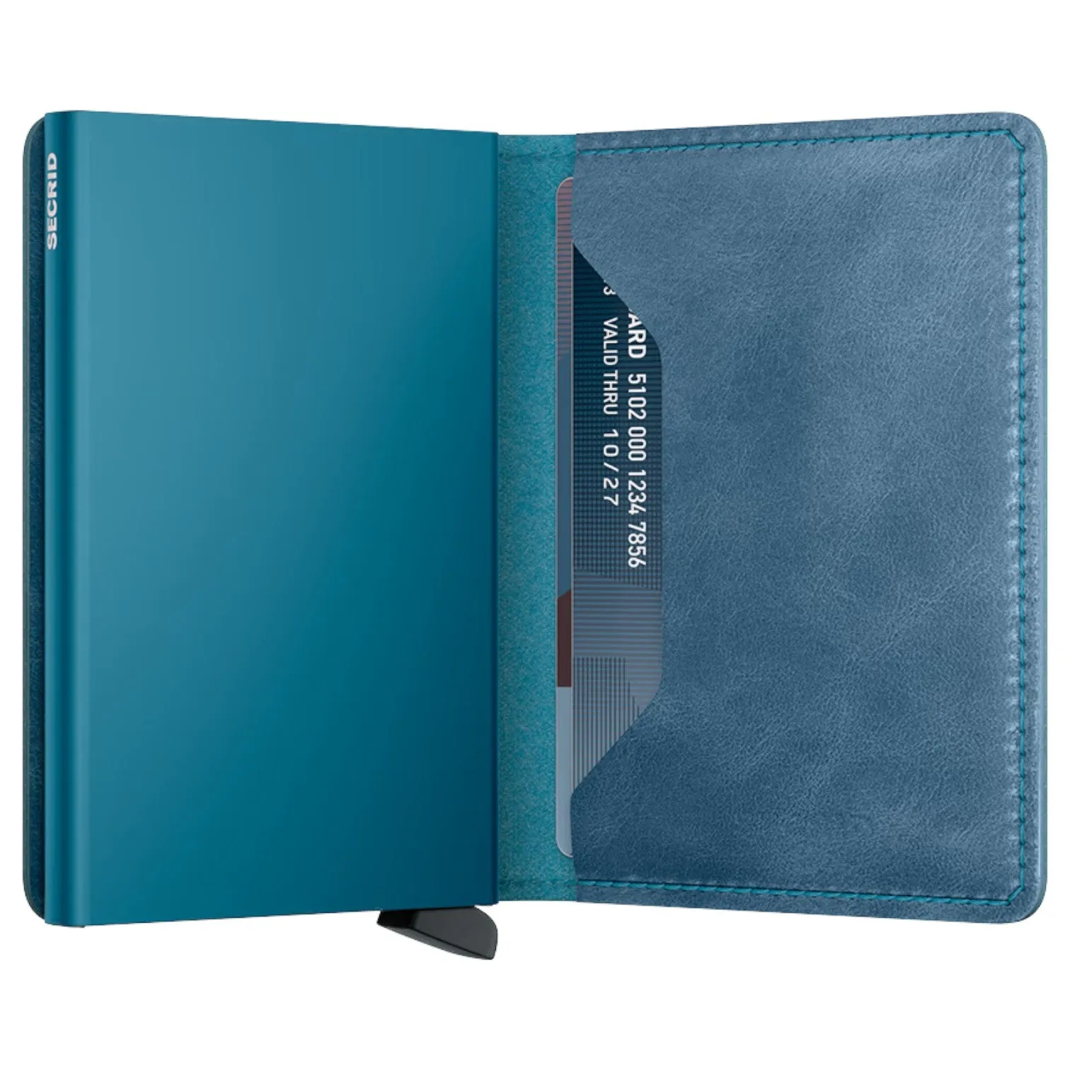 Secrid Slimwallet in Vintage Teal sold by J&Z Couture product image thumbnail 2