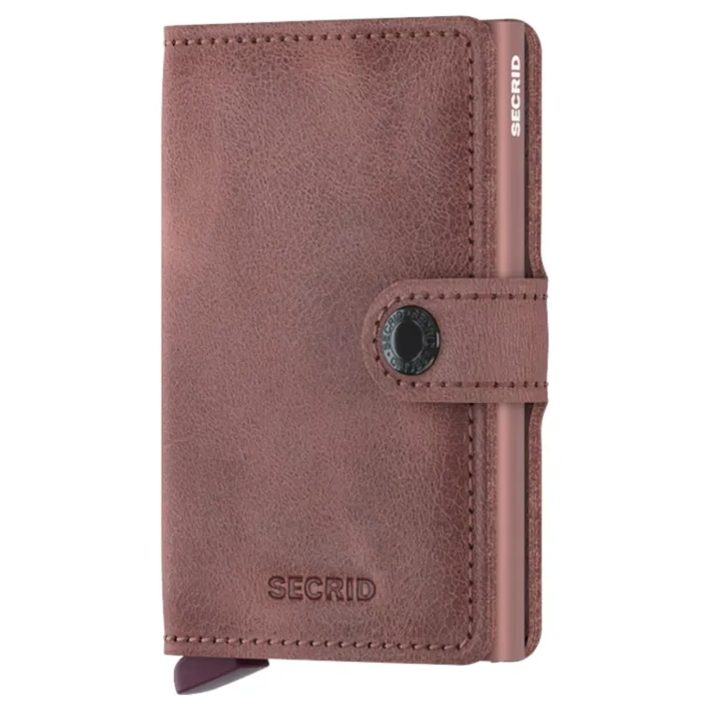 Secrid Slimwallet in Vintage Mauve sold by J&Z Couture