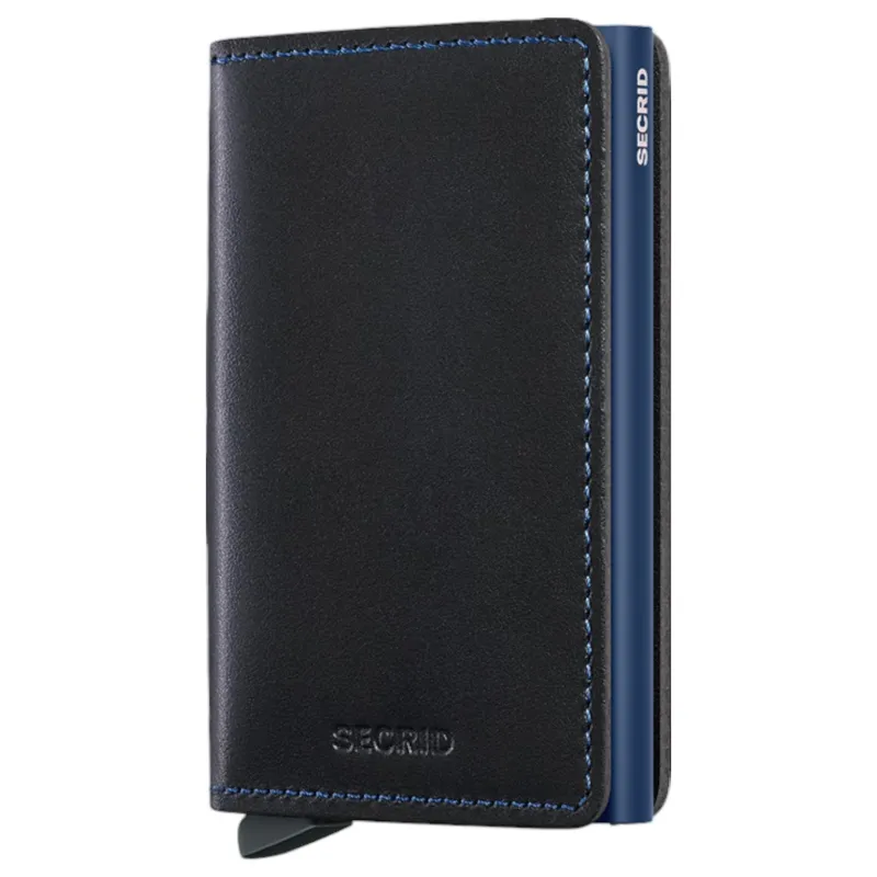 Secrid Slimwallet in Black-Navy sold by J&Z Couture