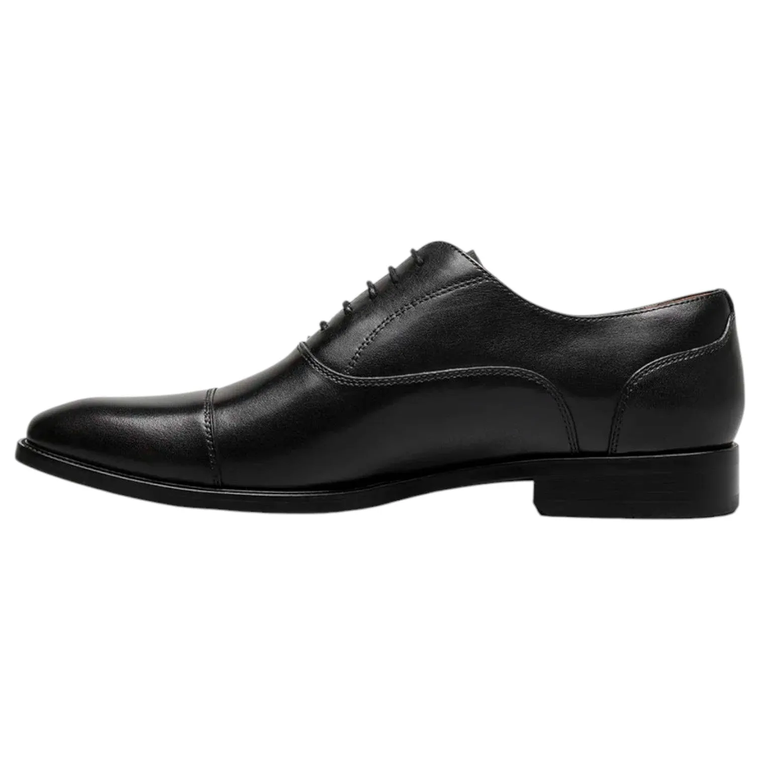 Florsheim Sorrento Lux Cap Toe Balmoral Oxford 14447 001 Black sold by J&Z Couture product image thumbnail 5