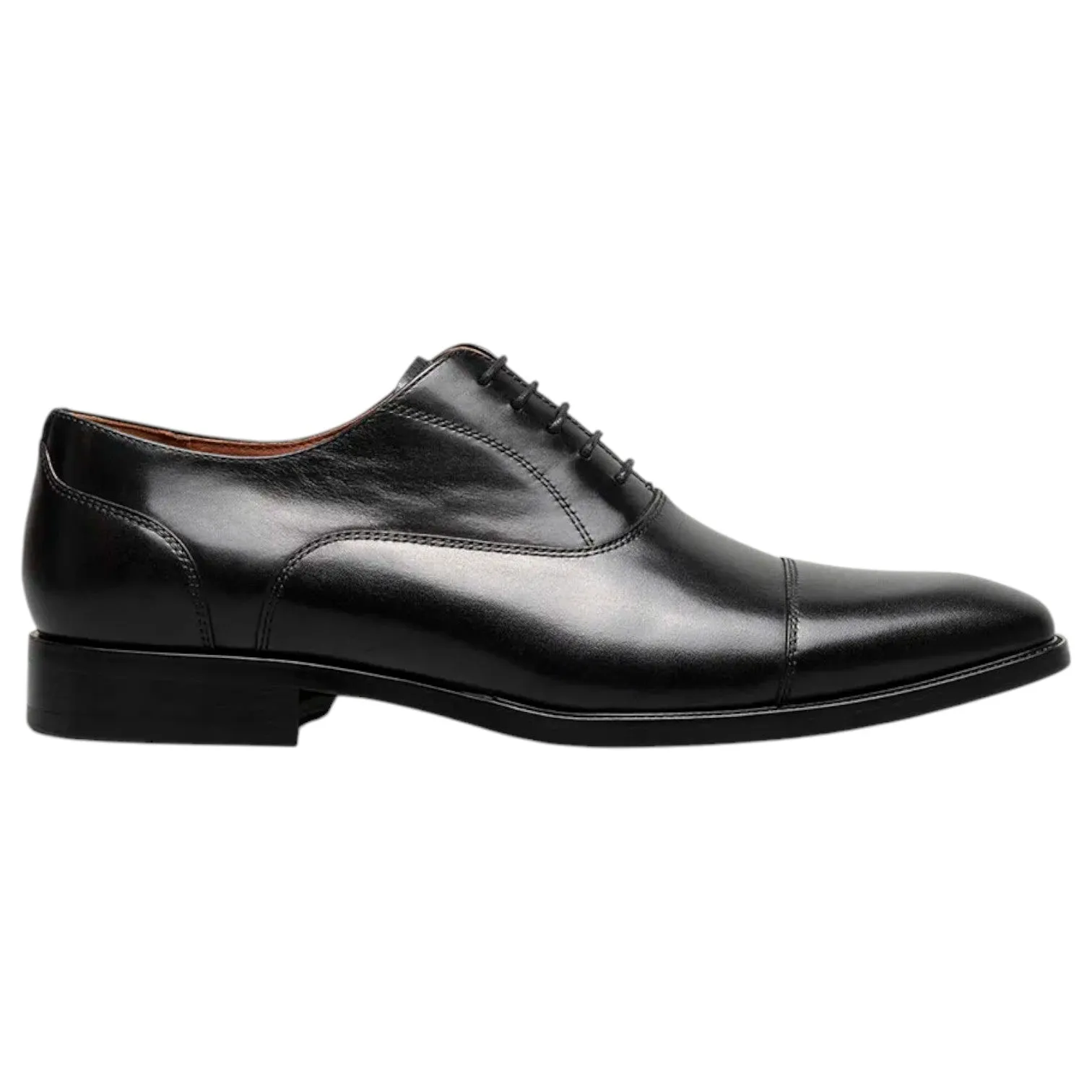 Florsheim Sorrento Lux Cap Toe Balmoral Oxford 14447 001 Black sold by J&Z Couture product image thumbnail 2