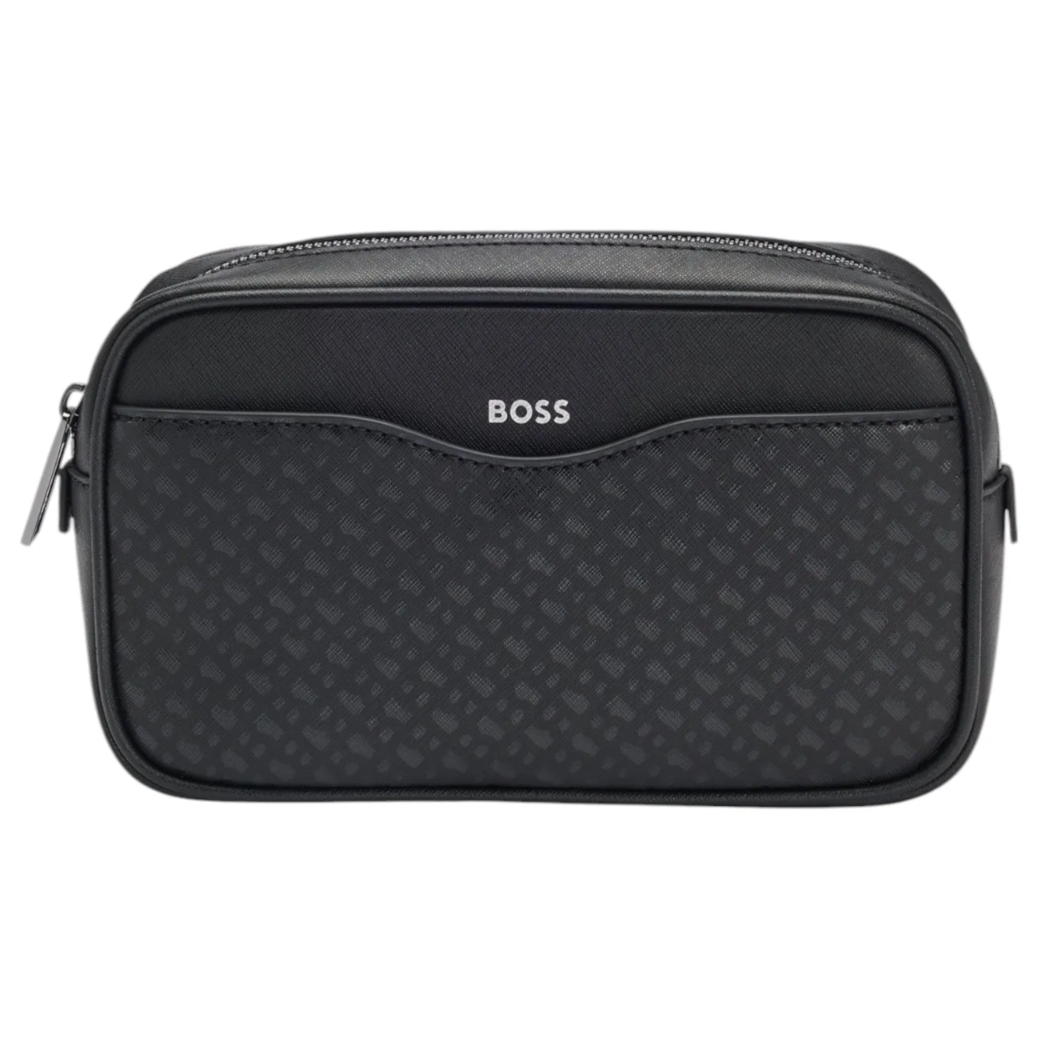 Hugo Boss Structured belt bag with monogram pattern 50542238 001 Black sold by J&Z Couture product image thumbnail 2