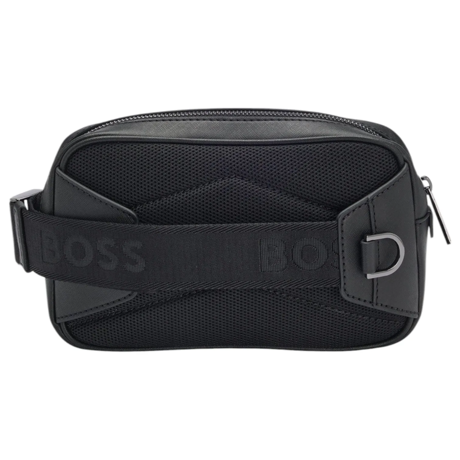 Hugo Boss Structured belt bag with monogram pattern 50542238 001 Black sold by J&Z Couture product image thumbnail 5