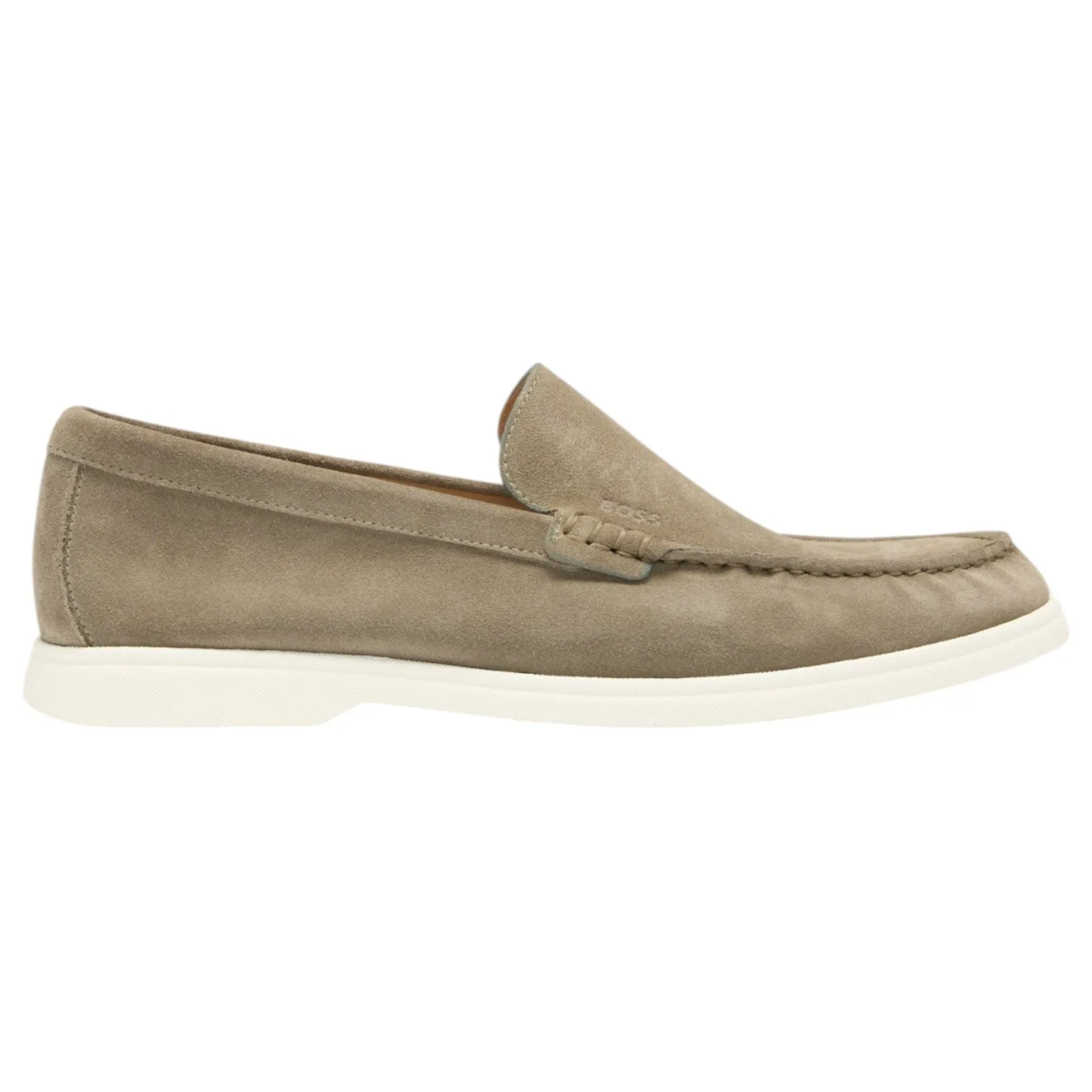 Hugo Boss Suede loafers with contrast outsole 50543083 342 Open Green sold by J&Z Couture product image thumbnail 5